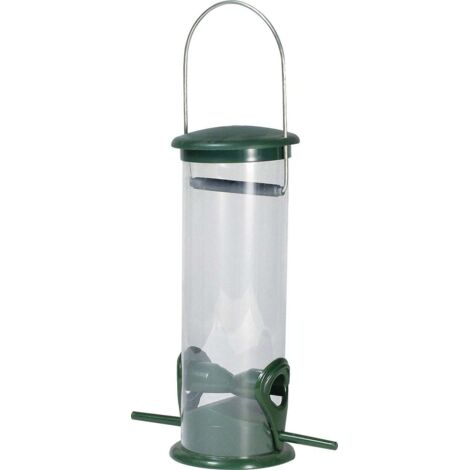 Futtersäule Kunststoff klein Ø 8,5, Höhe 29,5 cm Vogelfutterspender