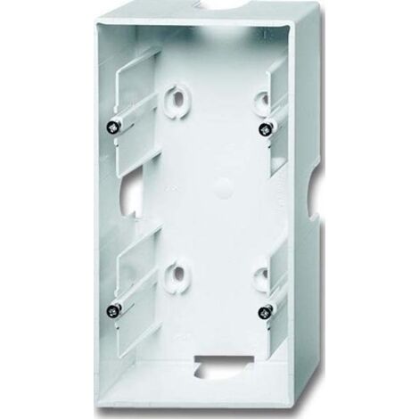 Futur Linear / Boite d'installation pour montage saillie 2 postes Blanc 2CKA001799A0902 ABB BJE65976