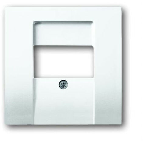 Futur Linear / Enjoliveur pour prise HDMI VGA USB Blanc 2CKA001710A3992 ABB BJE73879