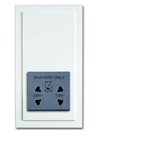 Futur Linear / Prise rasoir Blanc 2CKA002130A0292 ABB BJE19945