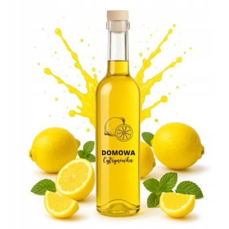 FUTURA 0,5-Liter-Flasche mit hausgemachtem Zitronen-Gemüse-Dressing für Alkohol, Sirup und Tinktur