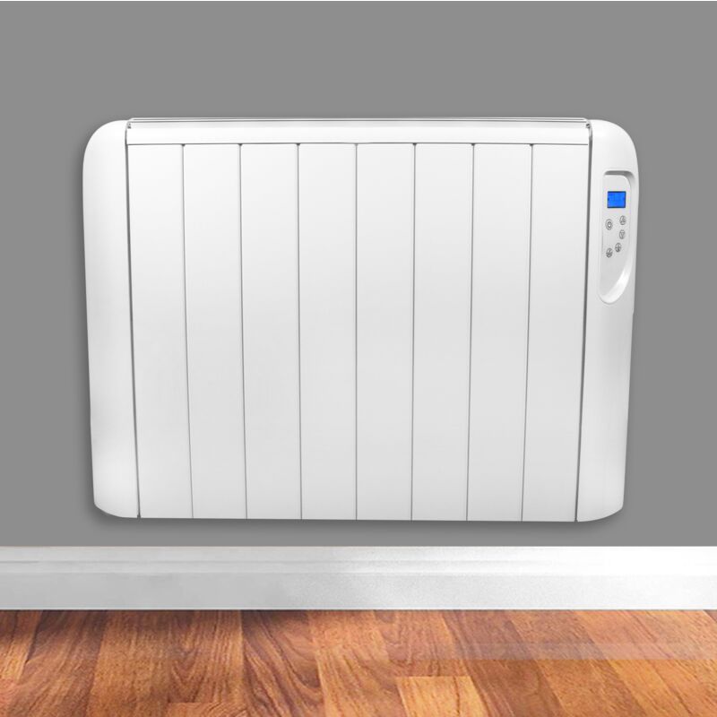 Futura 2000W Eco Panel Heater 24/7 Timer Wall Mounted Lot 20 Low Energy Electric Heater
