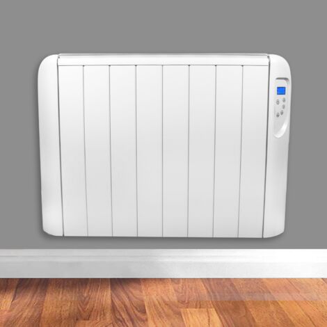 FUTURA Eco Panel Heater 24 Hour 7 Day Timer 2000W Wall Mounted Lot 20 Low Energy Electric Heater