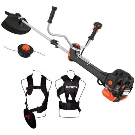 FUXTEC 52cc Petrol Professional Strimmer, Grass Trimmer & Brush