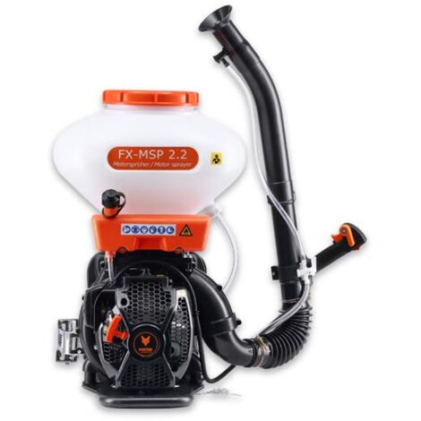 FUXTEC Benzin Motorsprüher 26l Gartenspritze Düngerspritze Rückenspritze Salzsprüher
