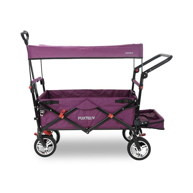 Bollerwagen CT800, carro plegable, Fux Family Collection - morado - Fuxtec