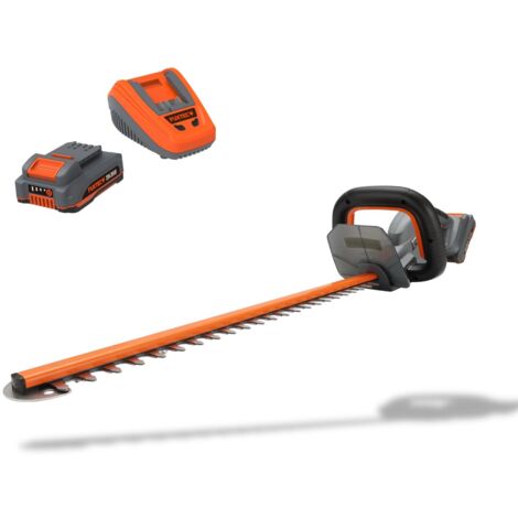 FUXTEC Cordless Hedge Trimmer FX-HT20 Set – 20V Battery & Charger