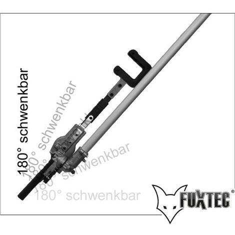 Fuxtec – Embout secoueur 9 cannelures – Accessoire pour débroussailleuse – Pour fruits et olives – Technologie de coupe précise