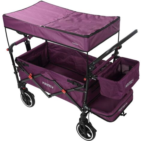 FUXTEC folding/foldable wagon FX-CT850 Purple