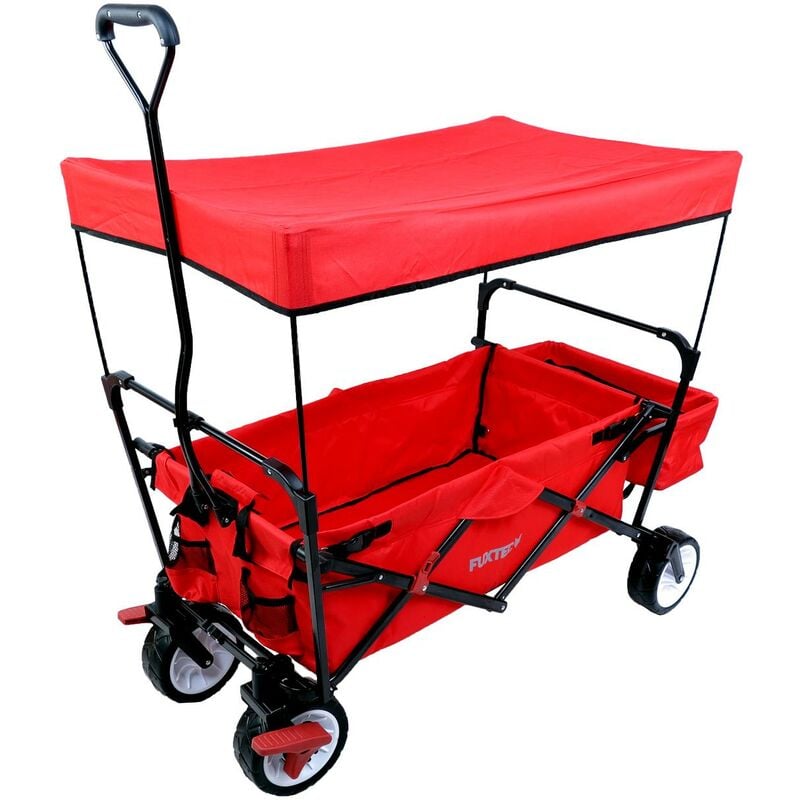 FUXTEC folding wagon - CT350 red