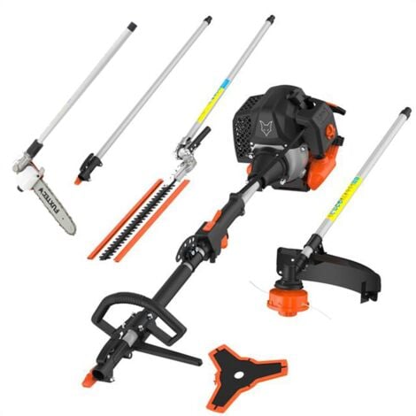 FUXTEC FX-MT252ER 52cc Petrol Garden Multi Tool – 5-in-1 Brush