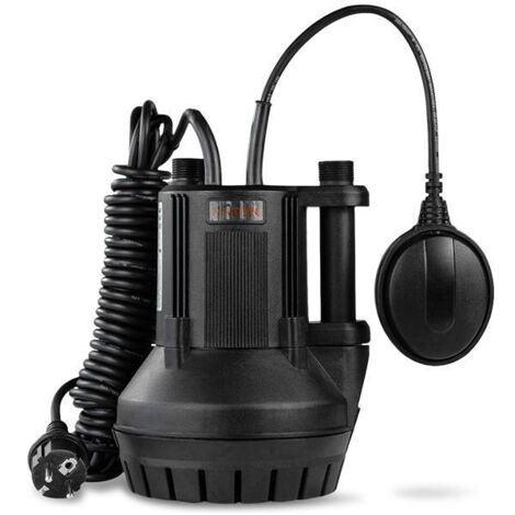 Fuxtec – Pompe immergée FXRTP350 350W – Débit 5200 l/h – Hauteur d'aspiration 11 m – Pour eau claire et de pluie – Longueur câble 10 m