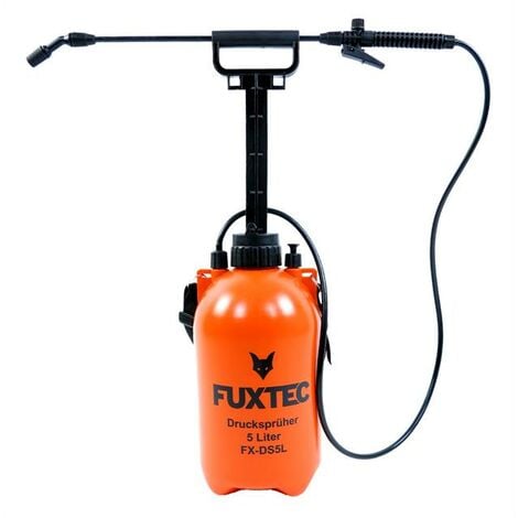 FUXTEC Pulverizador de Mano FX- DS5L, 5 litros - Bomba, pulverización, jardinería, fertilización, deshierbe y Control de plagas