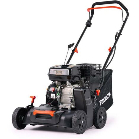 Fuxtec – Scarificateur thermique 212cm³ FXBV240ECO – Largeur de travail 40cm – Bac 40L – 18 lames pour scarification efficace - SAC 40 L