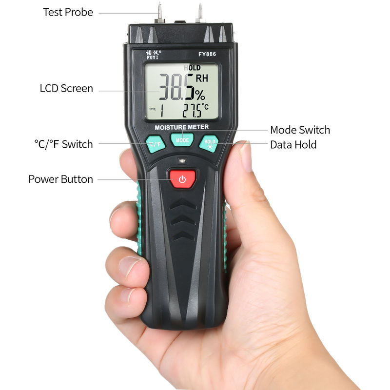 Numérique LCD 2/% 70/% Humidimètre Détecteur Testeur Bois Bois Plâtre