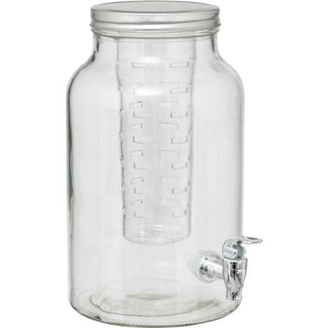 Fuzy Getränkespender 6L Klarglas - Sg secret de gourmet