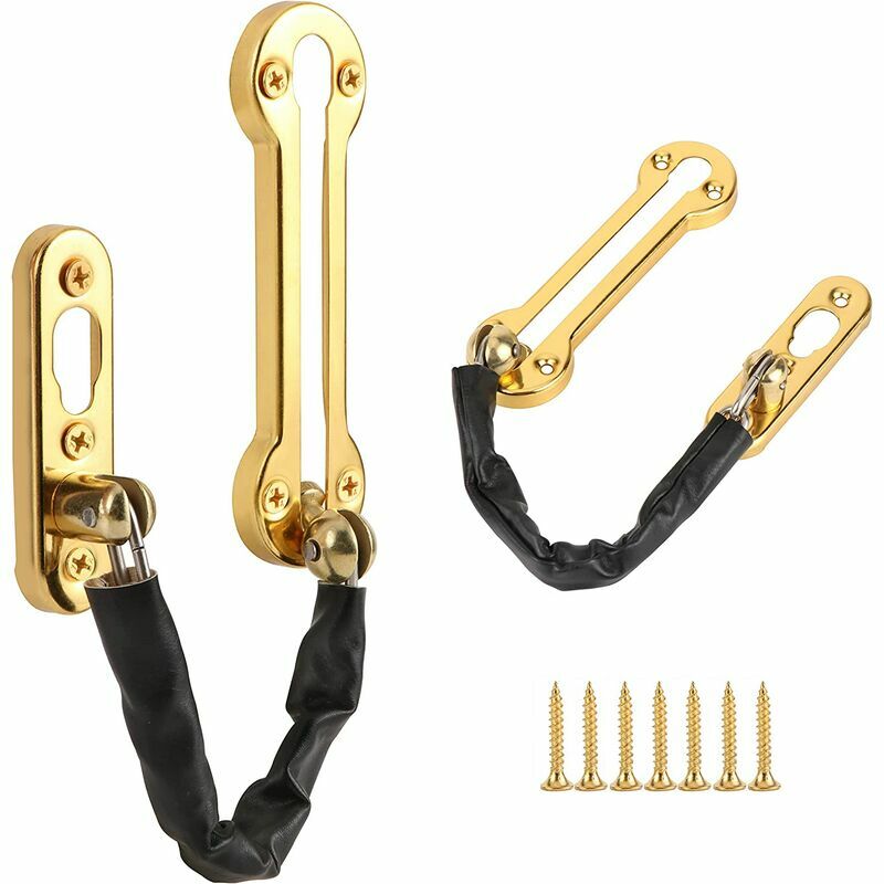 FVO - 2 Pezzi Catena per Porta di Sicurezza