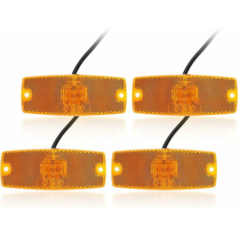 FVO - Piece 12V/24V Luci di posizione a led ambra