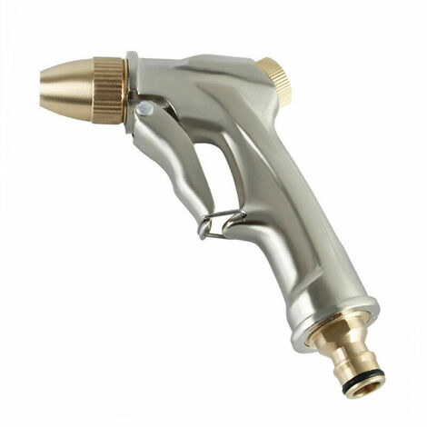 FVO Pistolet A Haute Pression Voiture Lavage Pistolet A Eau Outil De Nettoyage Accessoires Auto Tuyau D'Arrosage Buse Pulverisation D'Eau, Court