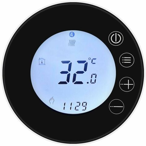 FVO Tuya WiFi Lcd Termostato inteligente Temperatura programable App Control remoto Compatible con Alexa Google Home Voice Control, Ga