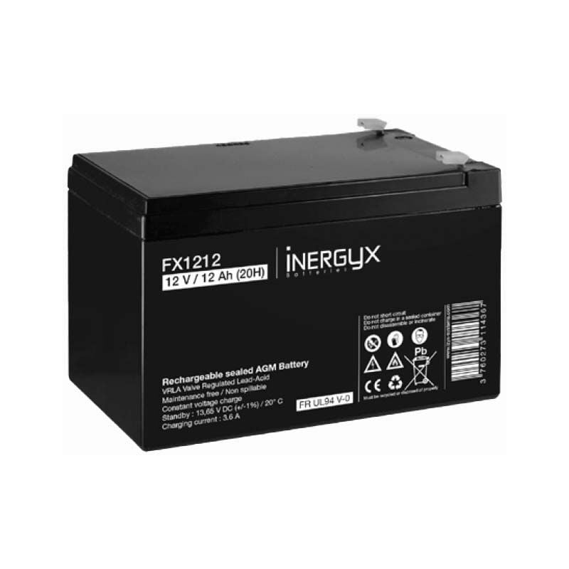 FX1212 Batterie rechargeable 12 Ah vrla Izyx Izyx