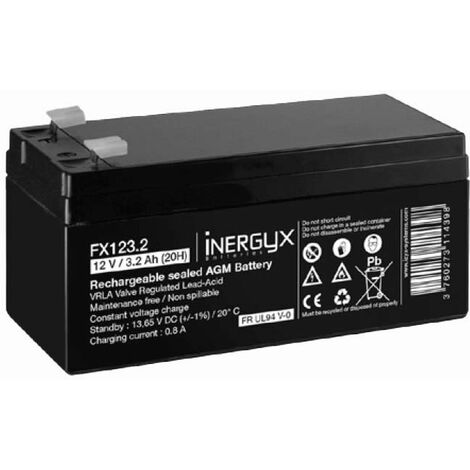 FX123.2 Batterie rechargeable 3.2 Ah VRLA IZYX