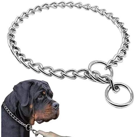 FYDUN Edelstahl Hundehalsband Trainingshalsbänder Hundehalsband Kette Hundehalsband