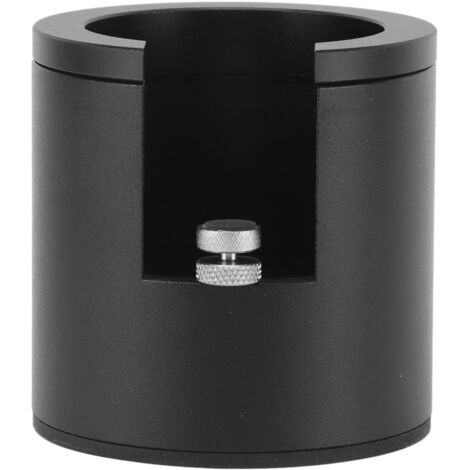 Fydun Filterhalter-Stütze, Sicherheitsstütze aus Aluminiumlegierung, höhenverstellbare Tam-Station-Basis für 51 mm, 53 mm und 58 mm Filterhalter, Schwarz, für Familien.