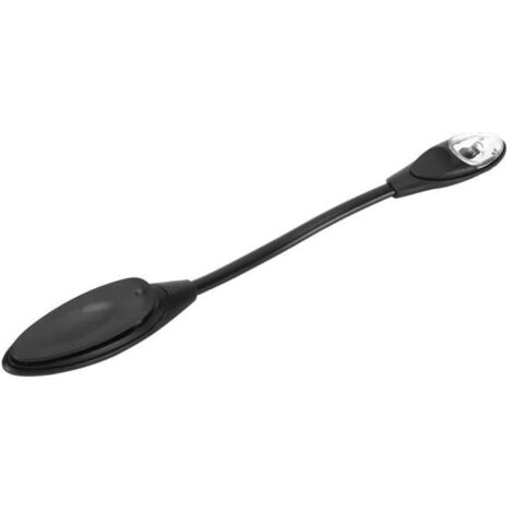 Fydun Lampe de table Mini Lampe de Livre LED Lampe de Lecture Flexible Portable avec Pince pour Voyage Chambre Noir