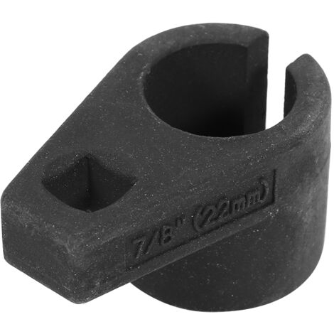 Fydun Prise de capteur d'oxygène 22mm 3/8 "Outil de prise de retrait de clé de capteur universel Jeu de douilles de capteur d'oxygène.