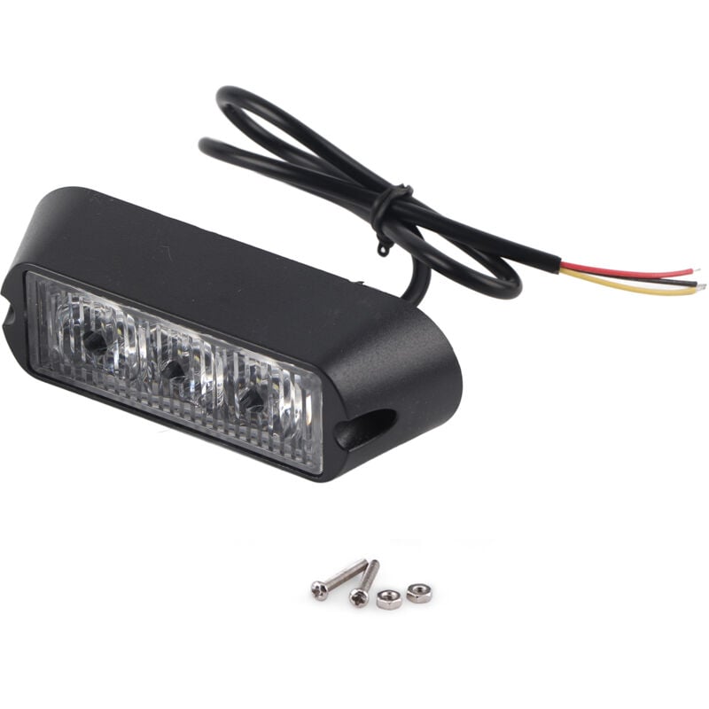 Image of Fydun Universal-LED-Blitzlicht für Motorrad und Auto, weißes Licht.