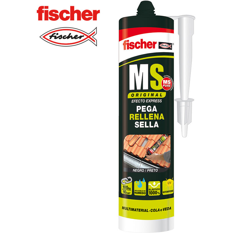 

96004 MS SELLANTE ADHESIVO NEGRO 290ML - Fischer