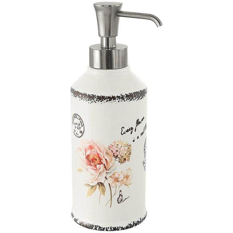 Sapho Gedy Clothilde - Dispenser di sapone da appoggio, bianco CI8002