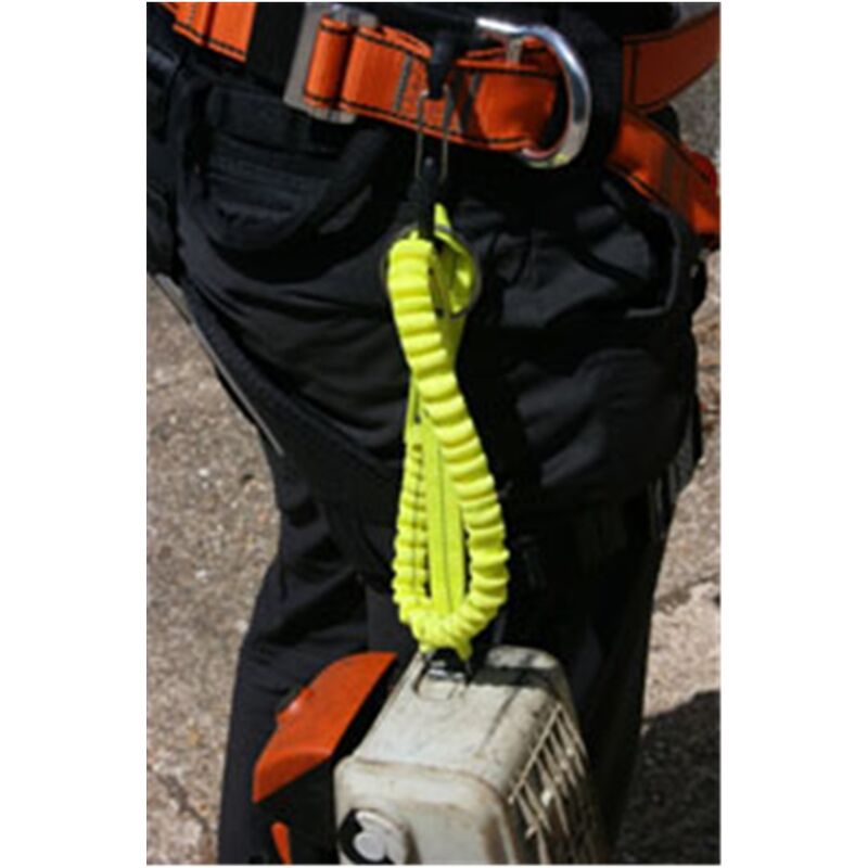 Gforce - G-Force Arborist Fall Arrest Tool Safety Elasticated Lanyard for Power Tools, wll 50kg (AY053)