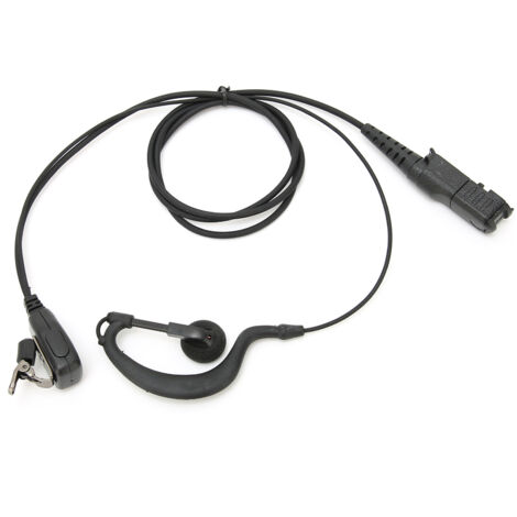 G-Headset für Motorola XIR P6620/P6600/XPR3300/XiR E8600/E8608/MTP3100/3150/3250, mit integriertem Ohrhörer und Mikrofon.