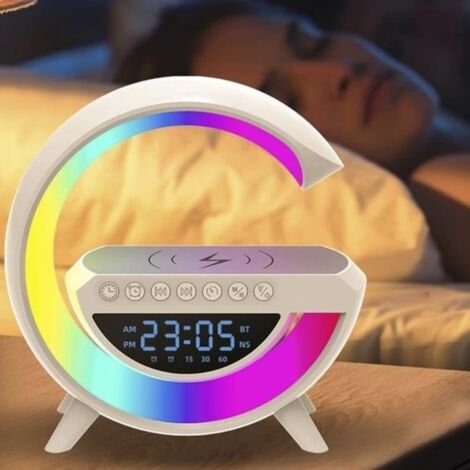 G-light - Lampe RGB sans fil, chargeur et enceinte Bluetooth