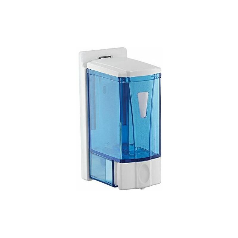 Gedy - Dosatore Distributore Di Sapone Liquido Bianco Resina 14X11x5 Cm