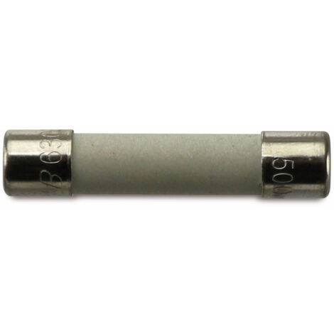 G-Sicherung, 6,3x32, 0,5 A, 500 V, superflink