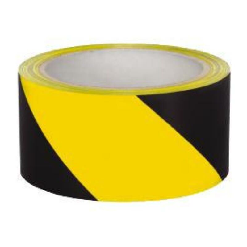 

geko banda señalizacion box 7 cmx200 m rollo amarill-negra 200-6 - Mibricotienda