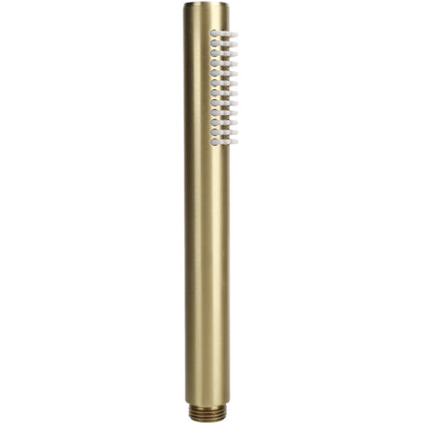 G1/2 Copper HandHeld Shower Head HighPressure Shower Sprayer for Bathroom Home(Gold )