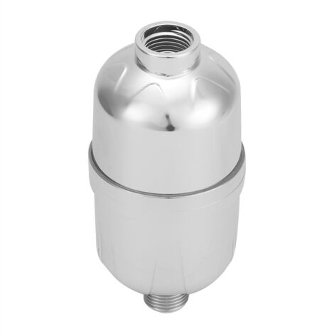 G1/2 Filterkartusche Duschbeutel Wasserfilter für Badezimmer - Modell SY-14 Silber