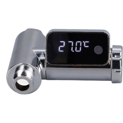 G1/2 LED-Digital-Duschthermometer für Badezimmer – Kindersichere Wassertemperaturanzeige