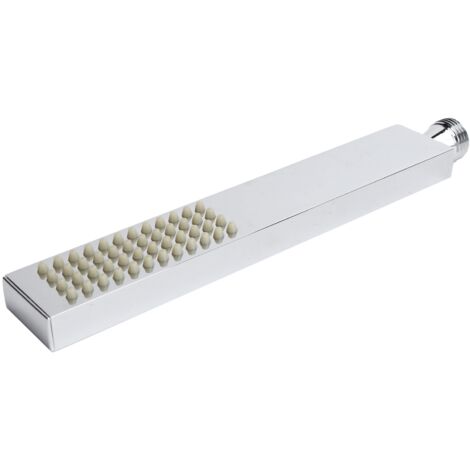 G1/2 Soffione doccia portatile a forma quadrata piatta Spruzzatore da bagno in rame per hotel domestici