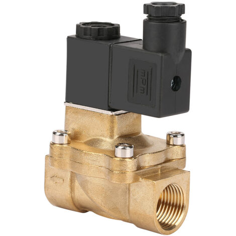 G1/2 Zweiwege-, Zweistellungs-Pilot-Magnetventil für Luft, Öl und Wasser (DC24V)