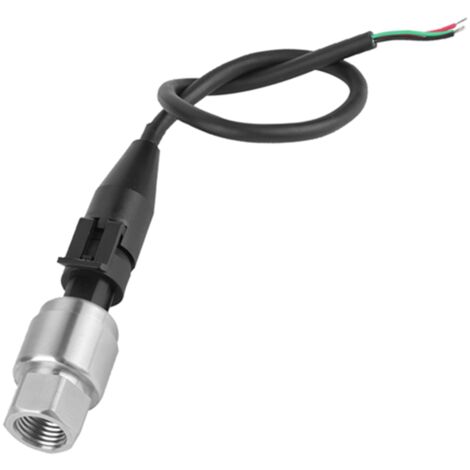 G1/4" 5V Drucksensor, 0,5-4,5V/0-5V Ausgang für Wasser, Gas, Öl (0-1000PSI)