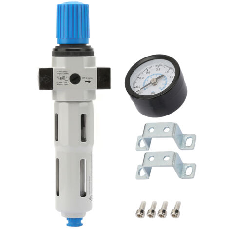 G1/4"-Druckregelventil aus Aluminiumlegierung mit integriertem Filter, 1,6 MPa für pneumatische Systeme