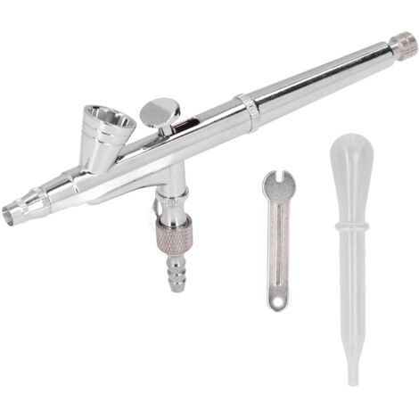 G1/8 Farbspritzpistolen-Set mit Pipette und Schraubenschlüssel für Modellbau und Innenausstattung