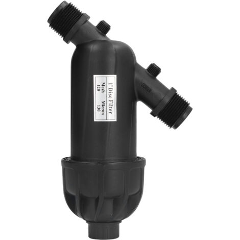 G1 Außengewinde-Bewässerungsfilter 120 Mesh 8 Bar für Sprühsysteme