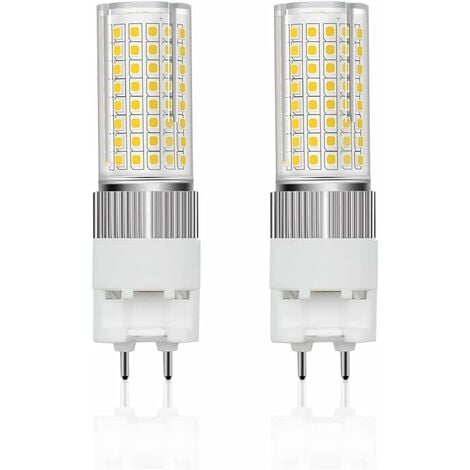 G12 16w LED Corn Light ampoule 220V 1600lumen blanc chaud 3000k Corn Light 360 ° angle de faisceau lampe frontale ampoule équivalente à 160W halogène (2pcs, non dimmable)