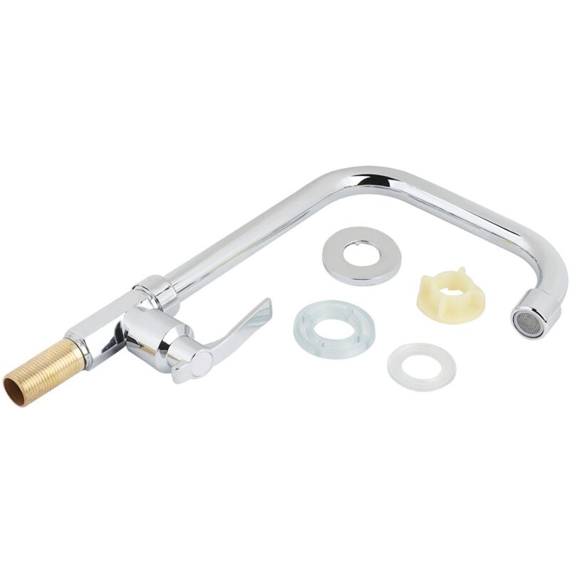 G1/2' en alliage brossé robinet de cuisine eau froide robinets de lavabo de cuisine - Jeffergarden